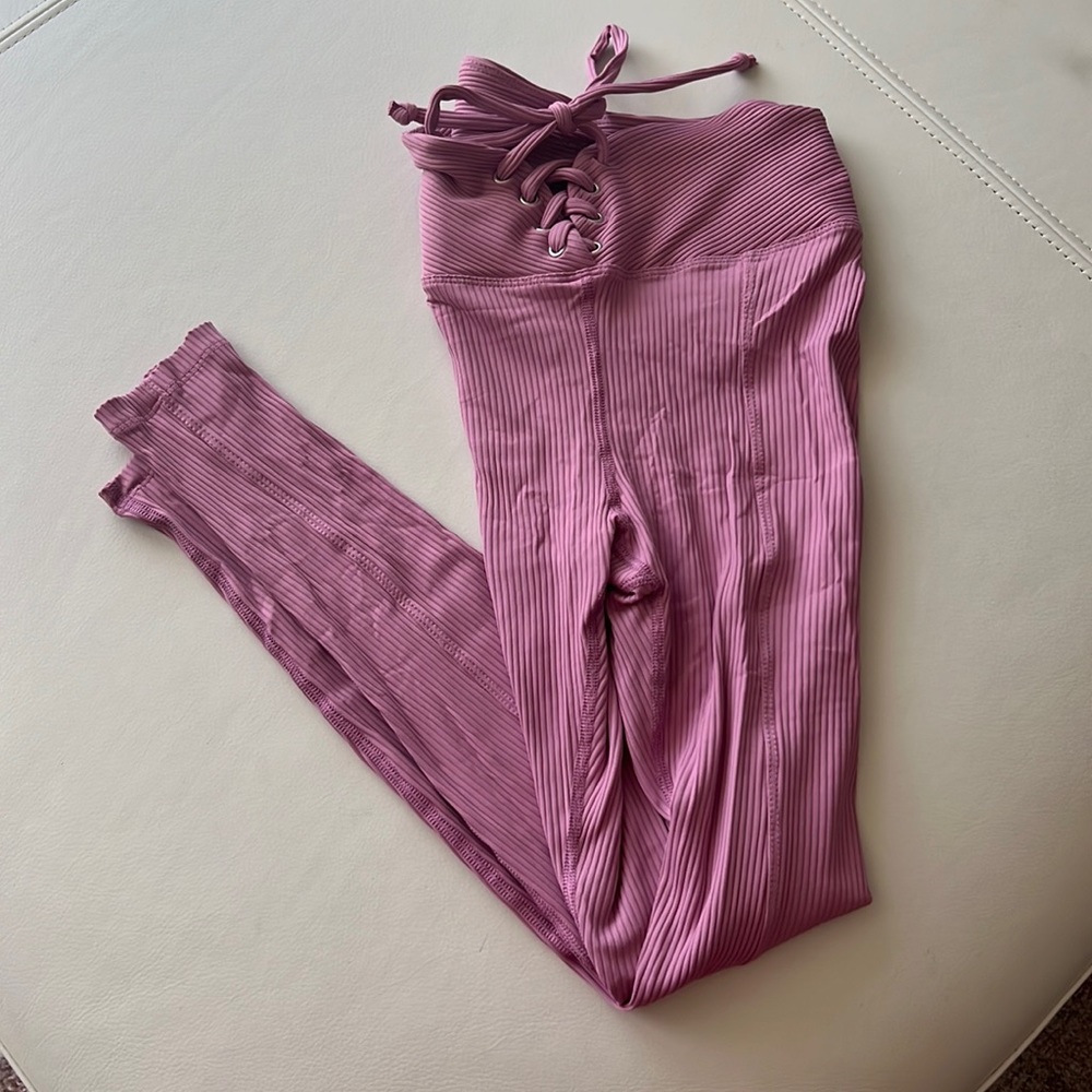 Year of ours football legging - XS dusty rose